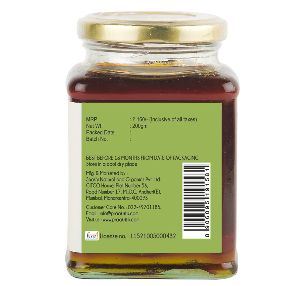 Organic Wild Forest Honey | 200 G | Praakritik